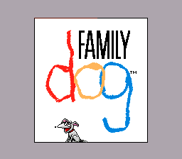 Family Dog (USA) Title Screen